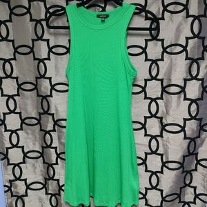 💥3/$12 Ambiance Green Tank Sleeveless Ribbed Small Dress!